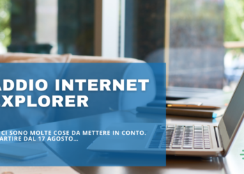 ADDIO INTERNET EXPLORER