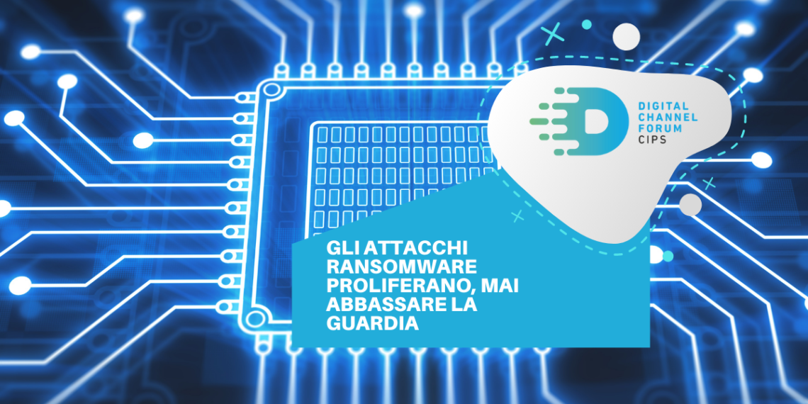 Gli attacchi ransomware proliferano, mai abbassare la guardia