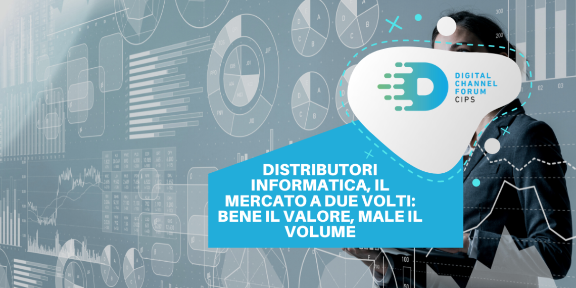 Distributori Informatica, il mercato a due volti: bene il valore, male il volume