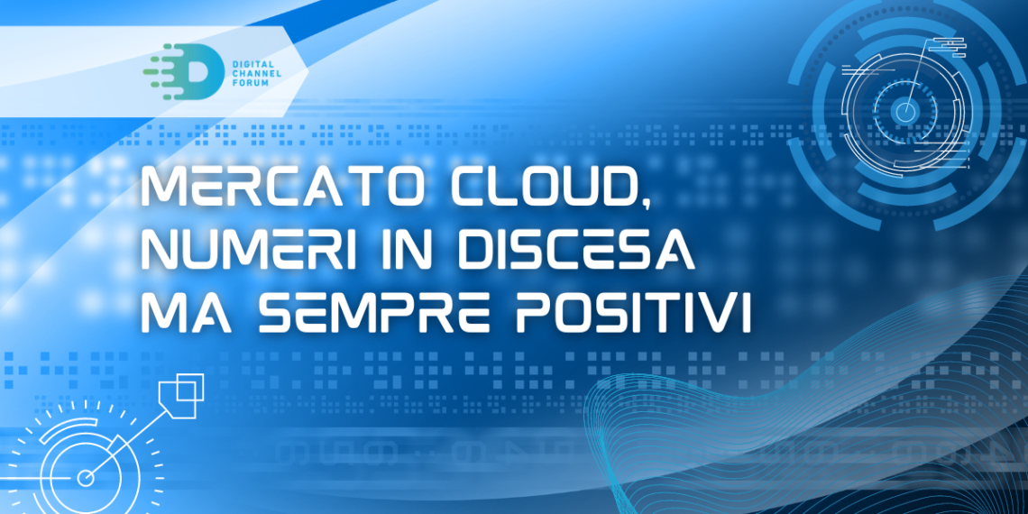 Mercato cloud, numeri in discesa ma sempre positivi