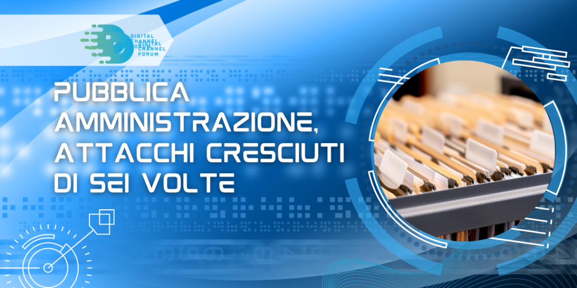 Pubblica amministrazione, attacchi cresciuti di sei volte