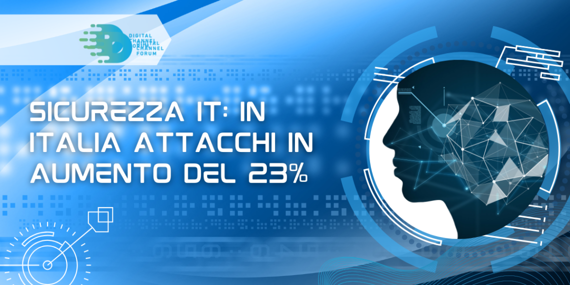 Sicurezza IT: in Italia attacchi in aumento del 23%